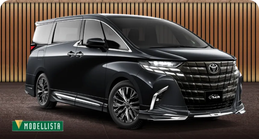 トヨタ アルファード MODELLISTAエアロ装着イメージ