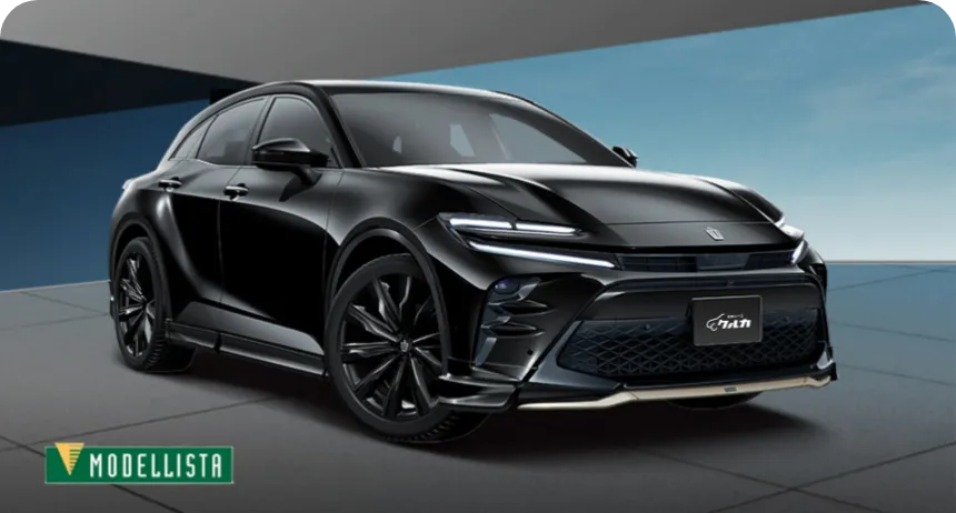 トヨタ クラウンスポーツ MODELLISTAエアロ装着イメージ