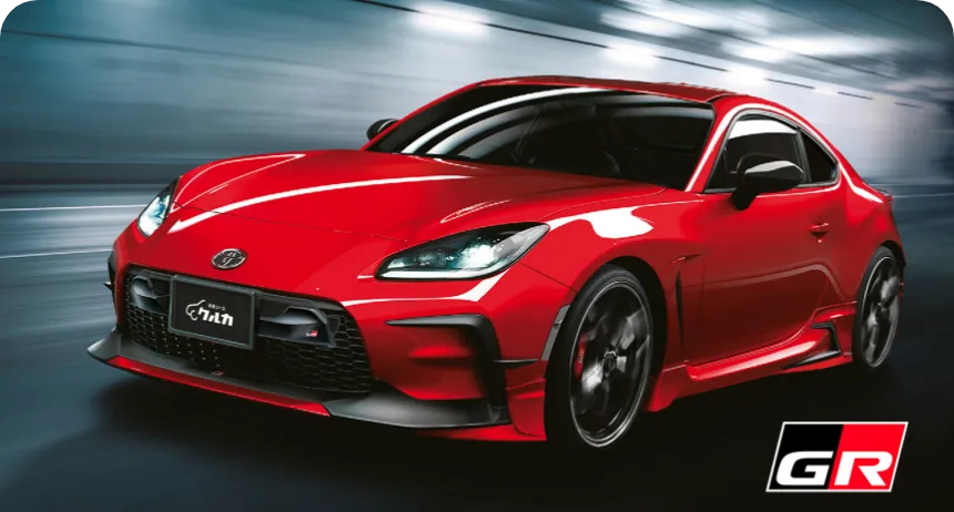 トヨタ GR86 GRエアロ装着イメージ