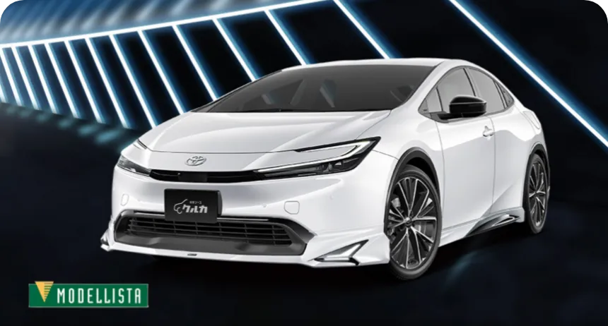 トヨタ プリウス MODELLISTAエアロ装着イメージ