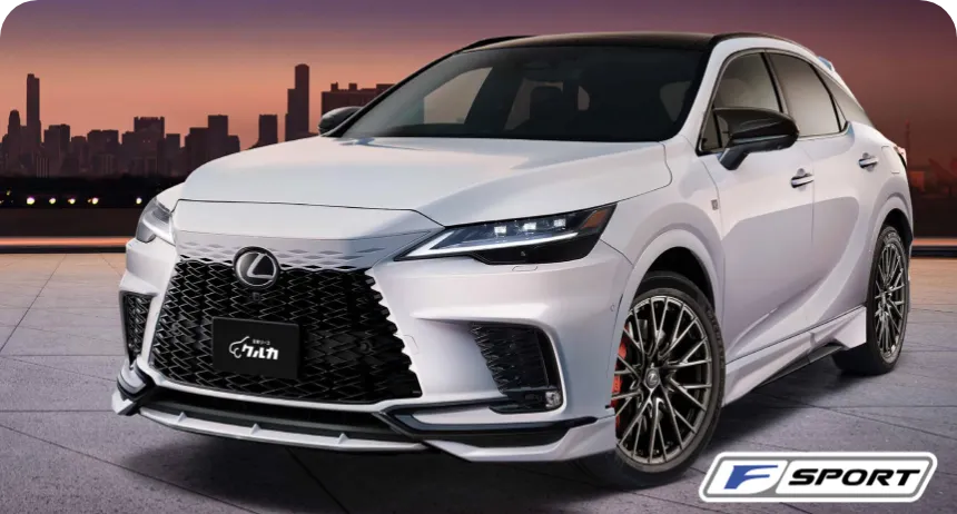 レクサス  RX F SPORTエアロ装着イメージ