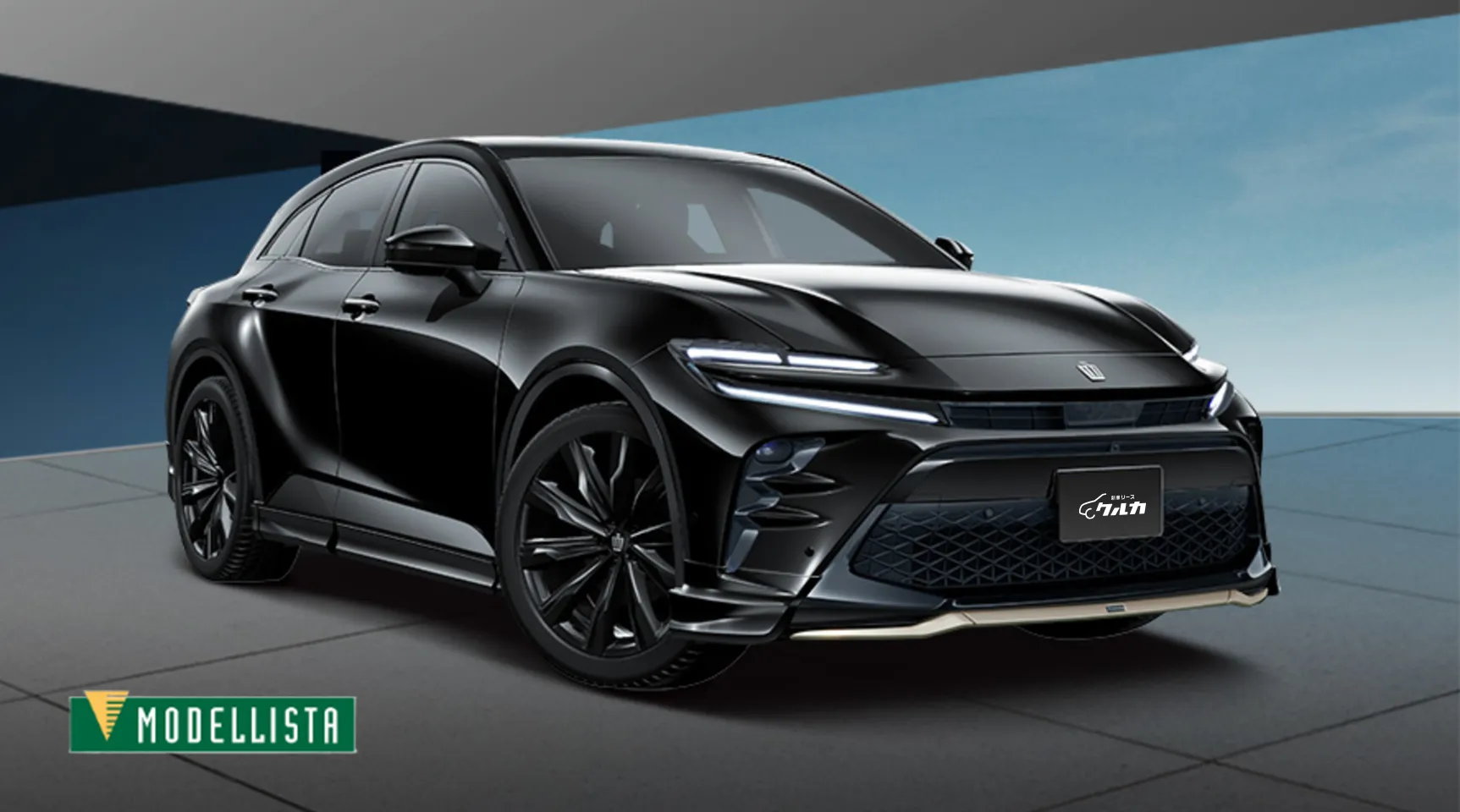 MODELLISTAエアロパーツセット（ブラック）