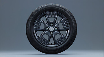 165/60R15タイヤ+15インチアルミホイール（4WD）