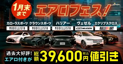 過去大好評！エアロフェス【1月末まで】