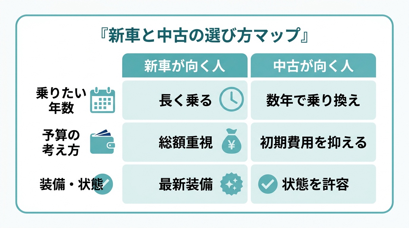 アルファードは新車と中古どっち?選び方の判断基準