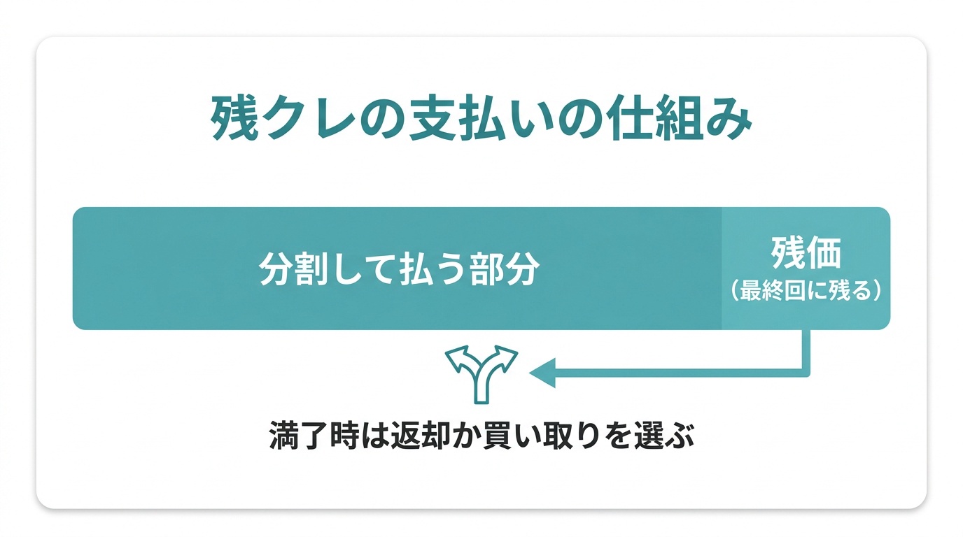 ヴェルファイアの残クレ(残価設定ローン)とは